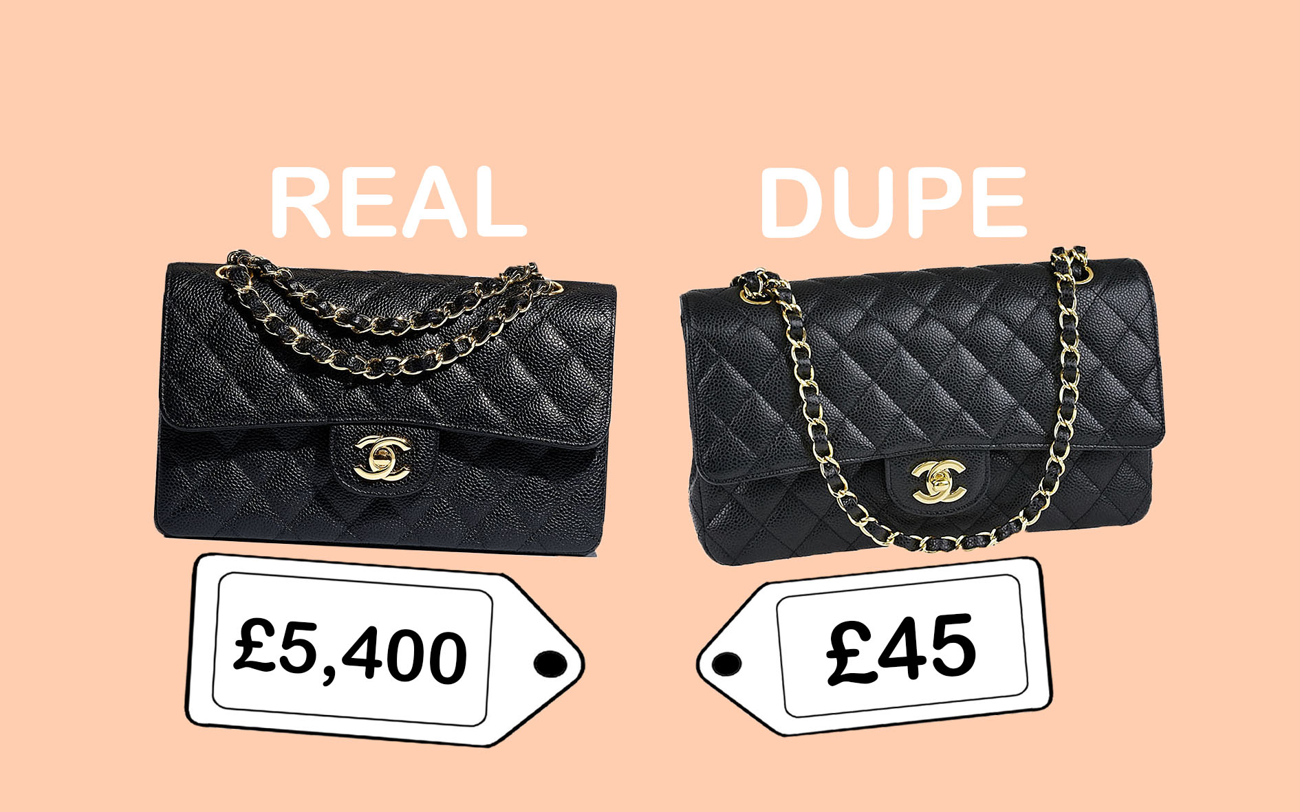 Best 25 Deals for Chanel Dupe Handbags  Poshmark