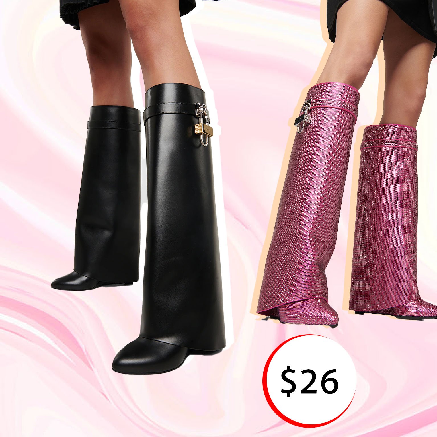 The Best Givenchy Shark Lock Boots Dupe From $26 - TheBestDupes