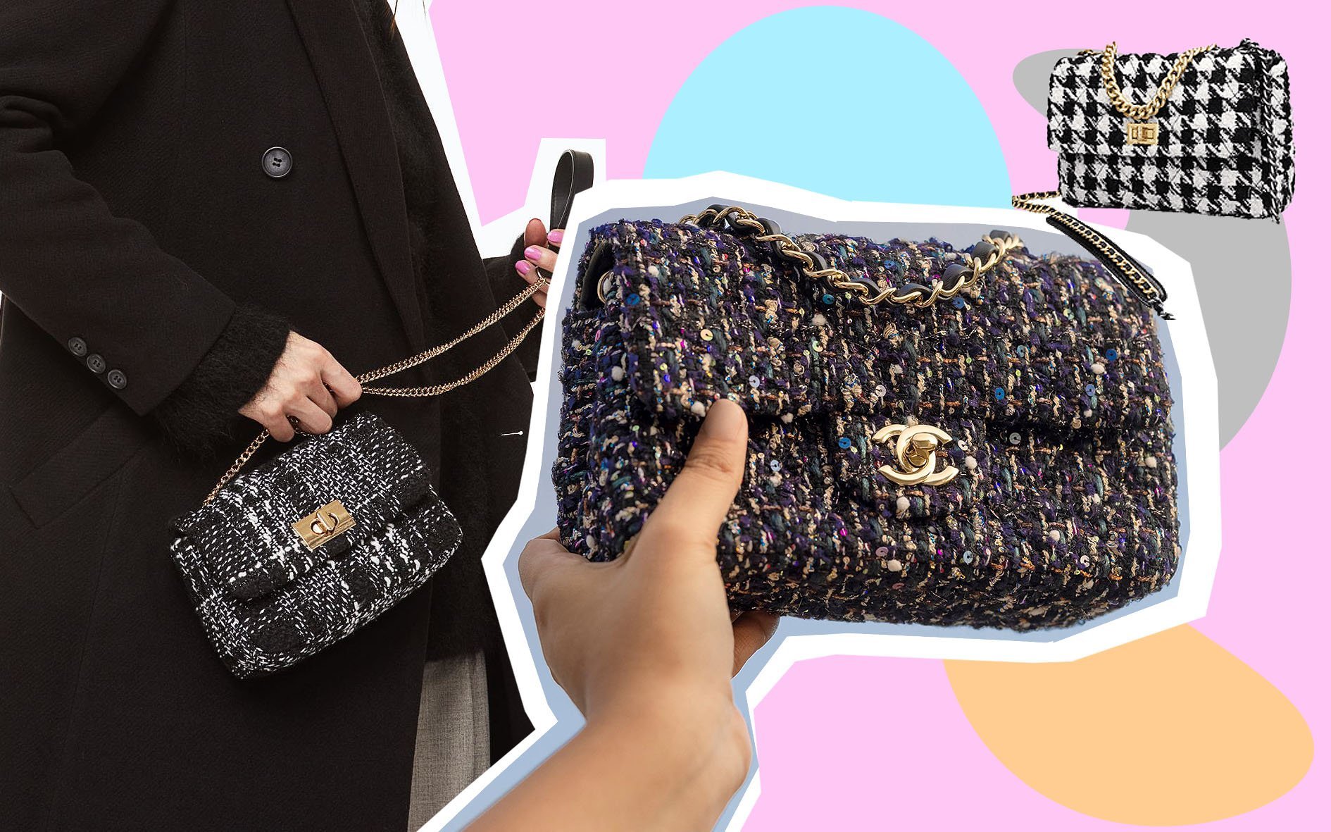 The Best Chanel Tweed Bag Dupes From $10 - TheBestDupes