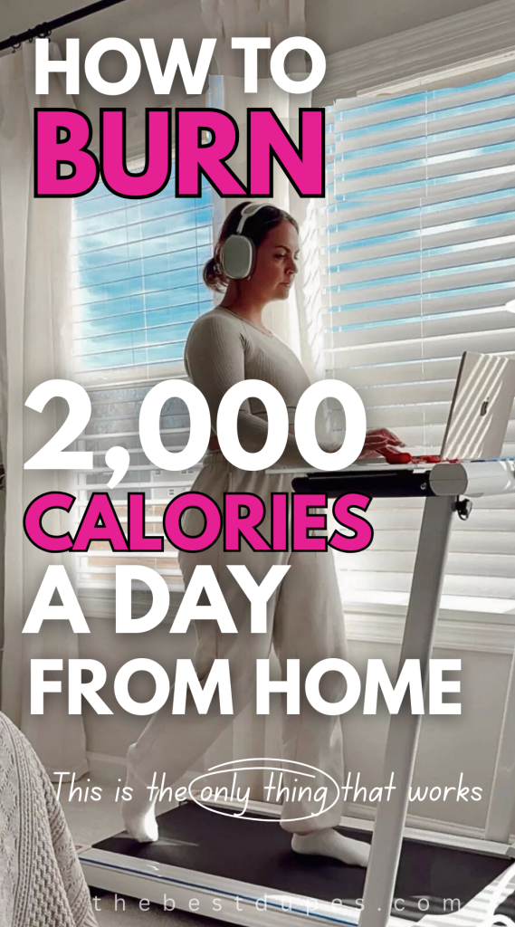 how to burn 2,000 calories from home